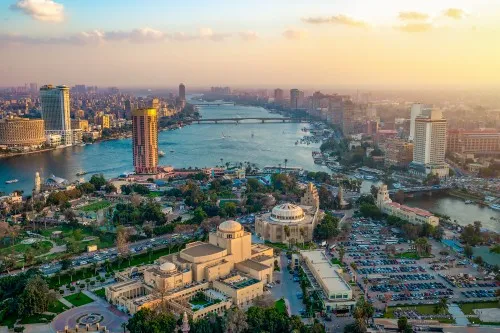 Cairo skyline Egypt