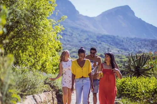 Group of happy people