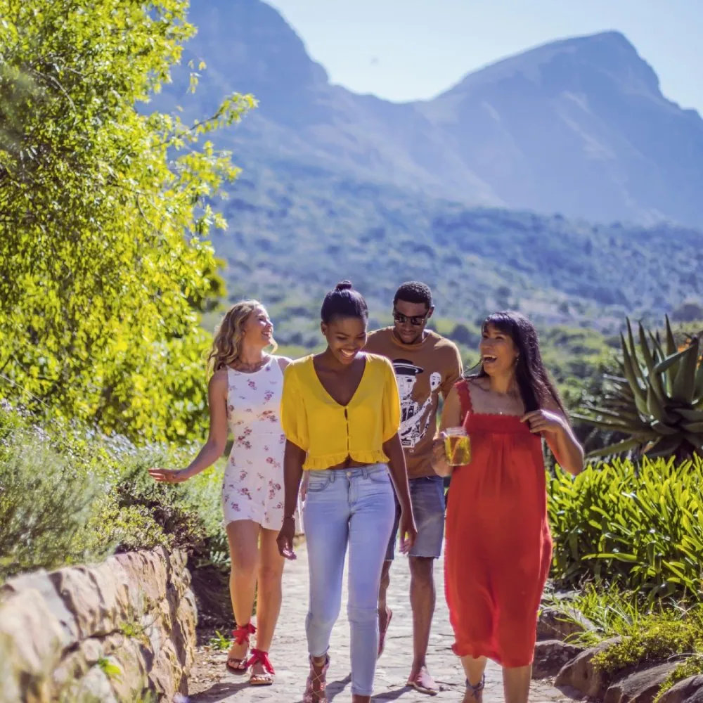 Group of happy people