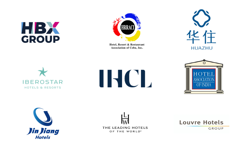 Supporters include HBX, IHCL, Melia