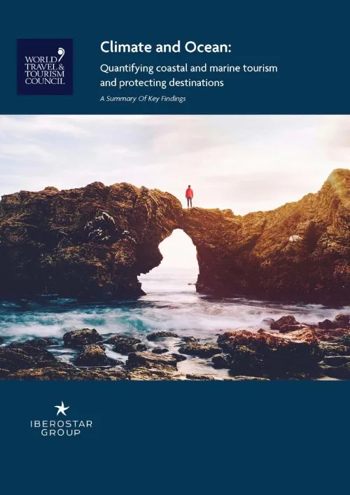 Report Cover - Climate and Ocean Quantifying coastal and marine tourism and protecting destinations