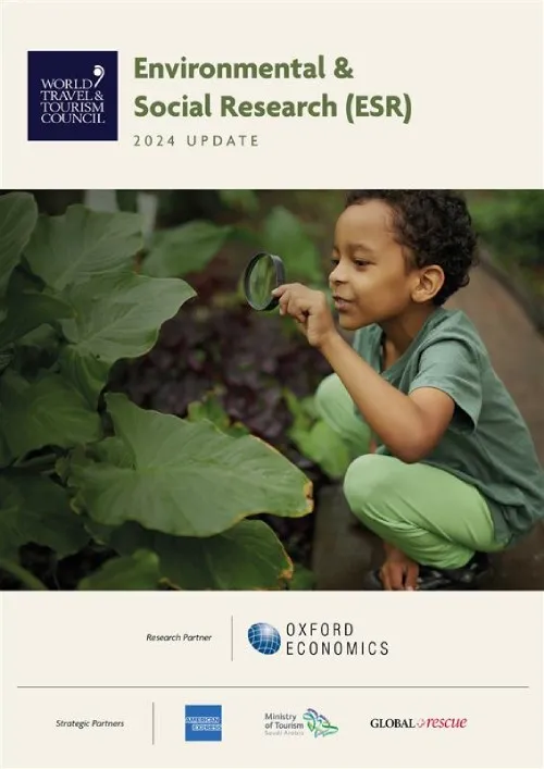 Report Cover - Travel & Tourism Environmental & Social Research 2024