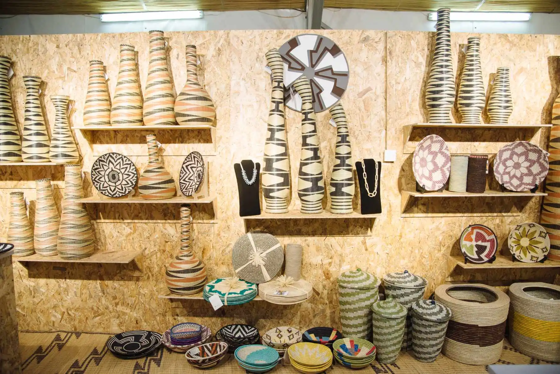 Handmade souvenirs in Rwanda
