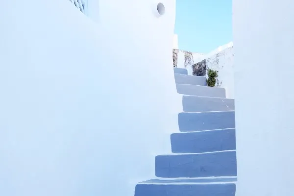 Santorini steps