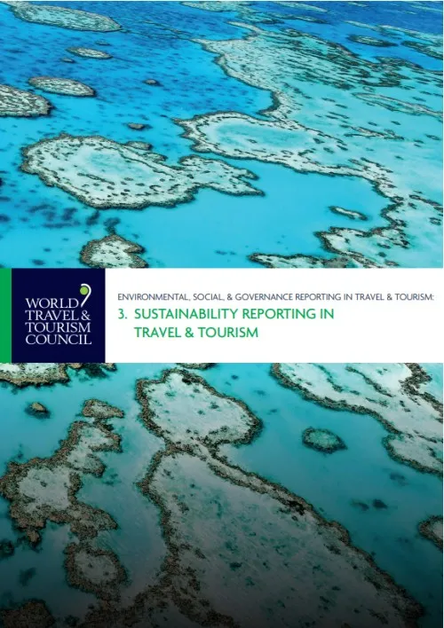 Sustainability Reporting Report Cover